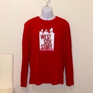 Unisex “West Side Story” The Atlanta Opera Graphic Long Sleeved Tee
